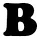 letter B